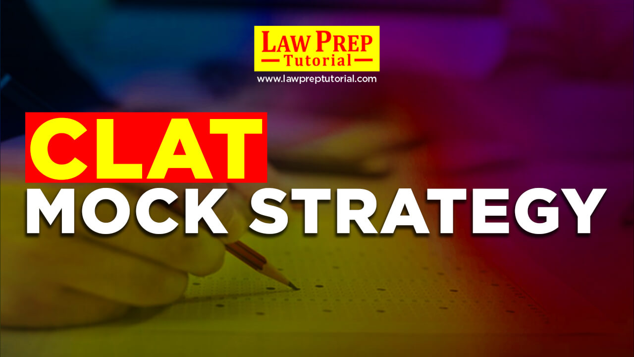 clat mock test strategy