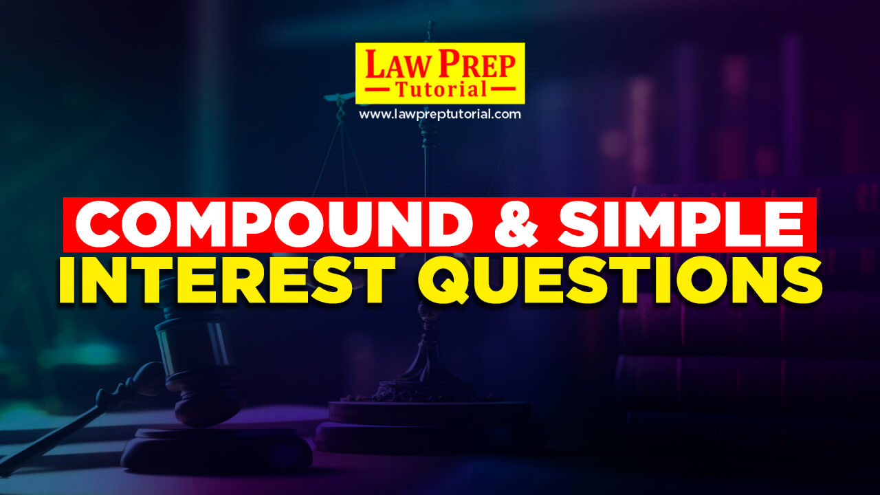 compound simple interest questions