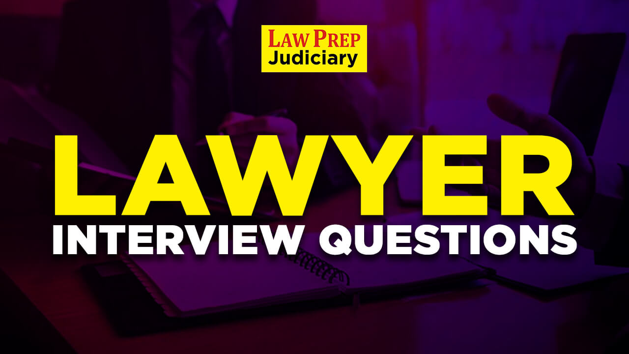 lawyer interview questions