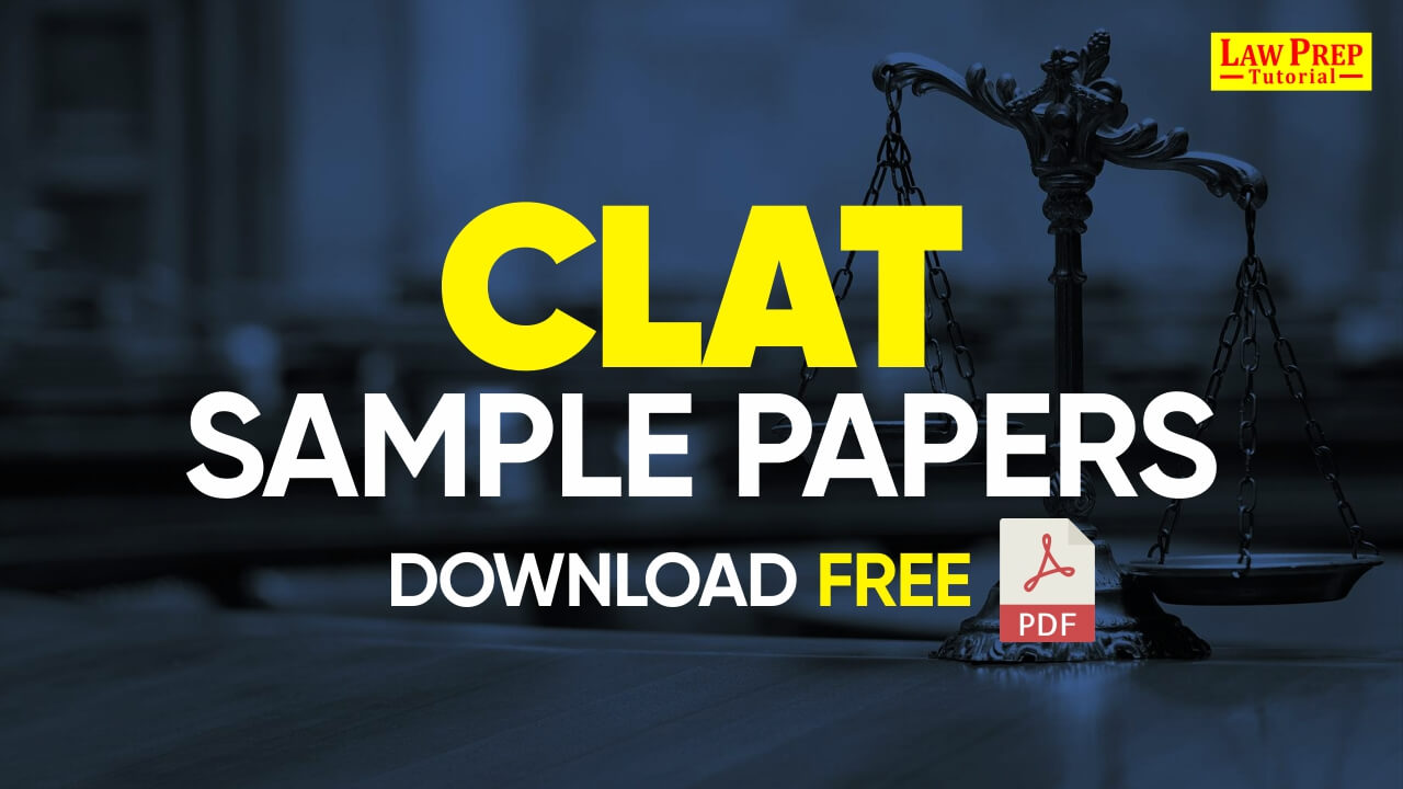 clat sample papers