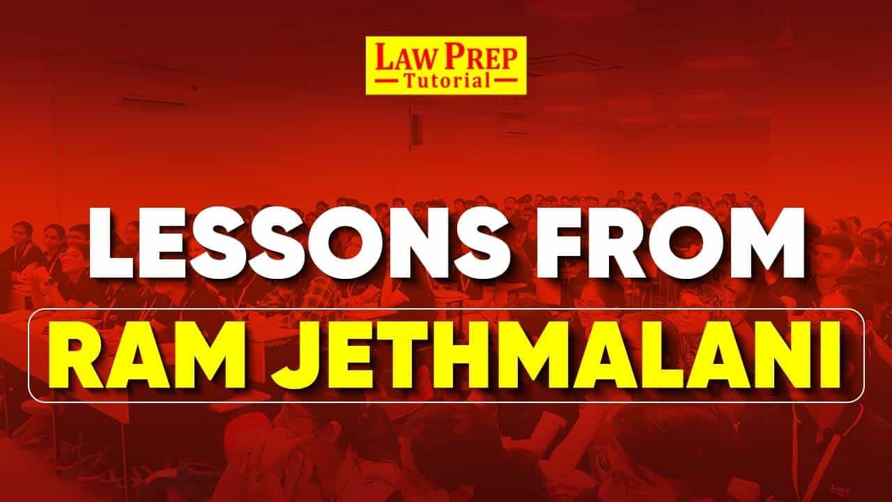 Lessons from Ram Jethmalani