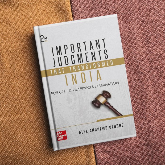 important judgments book for clat