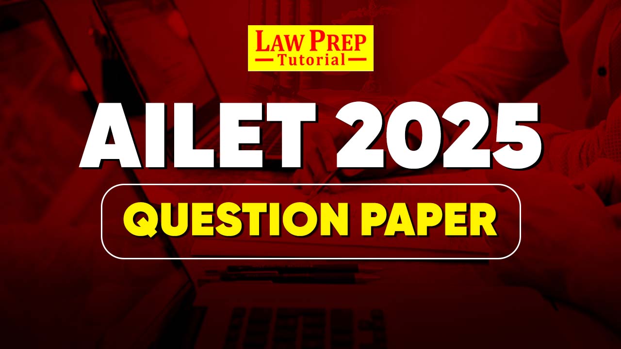 AILET Question Paper 2025