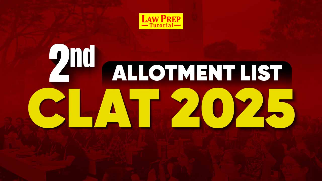 CLAT Second Allotment List