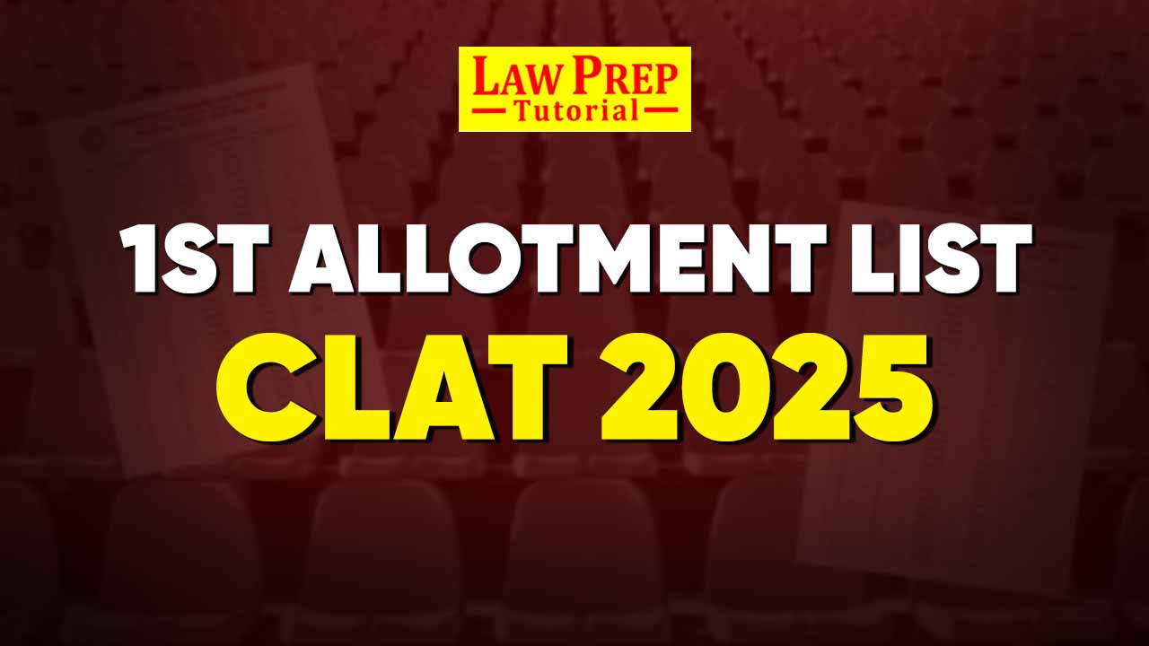 First Allotment List CLAT