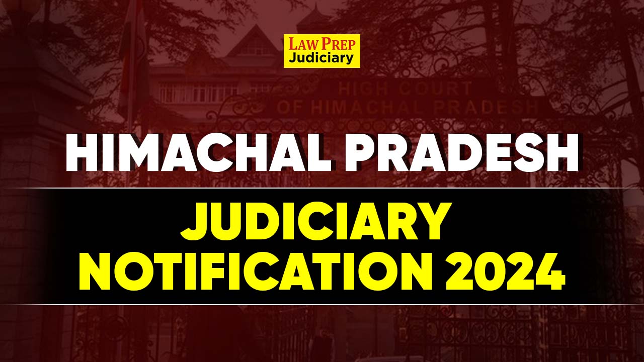 Himachal Pradesh Judiciary Notification 2024