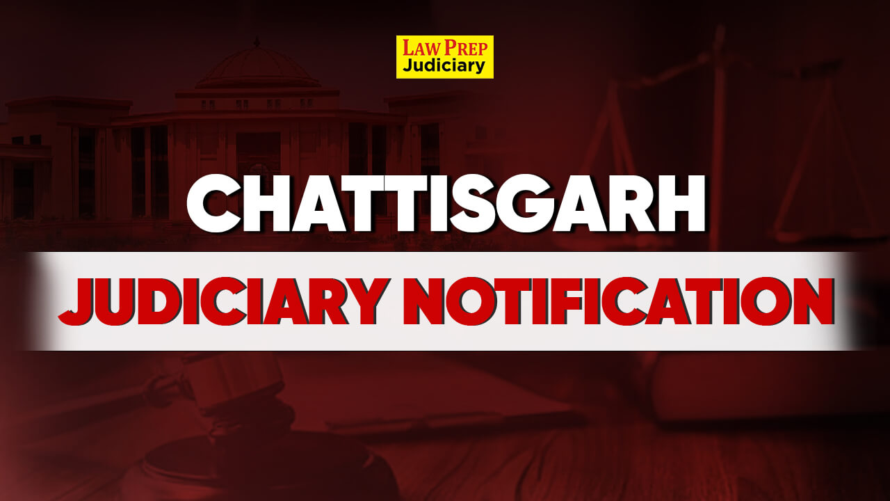 chattisgarh judiciary notification