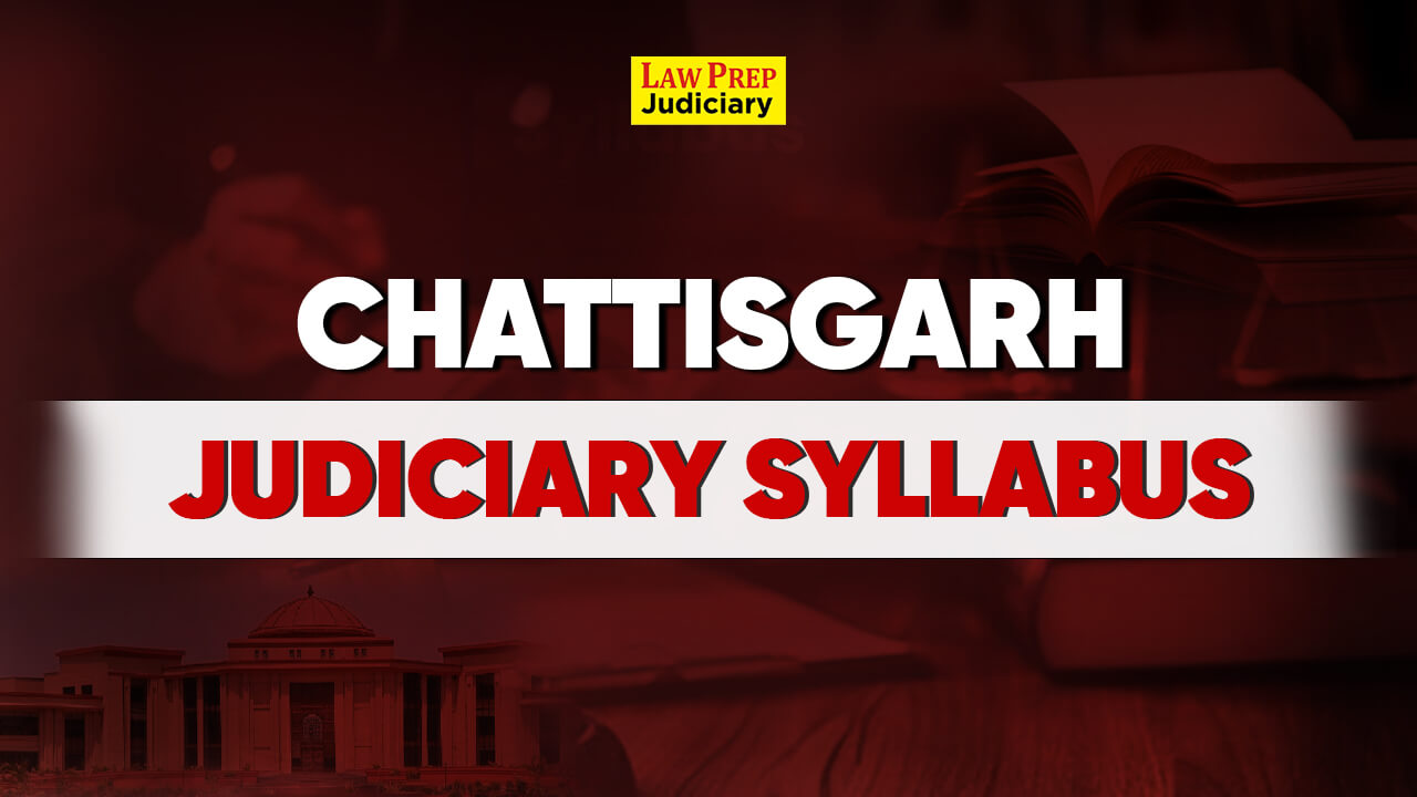 chattisgarh judiciary syllabus